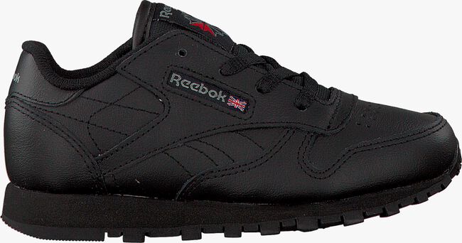 Zwarte REEBOK Lage sneakers CL LEATHER KIDS - large