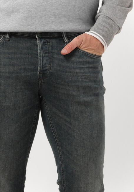 Blauwe CAST IRON Slim fit jeans RISER SLIM AGED DARK WASH - large
