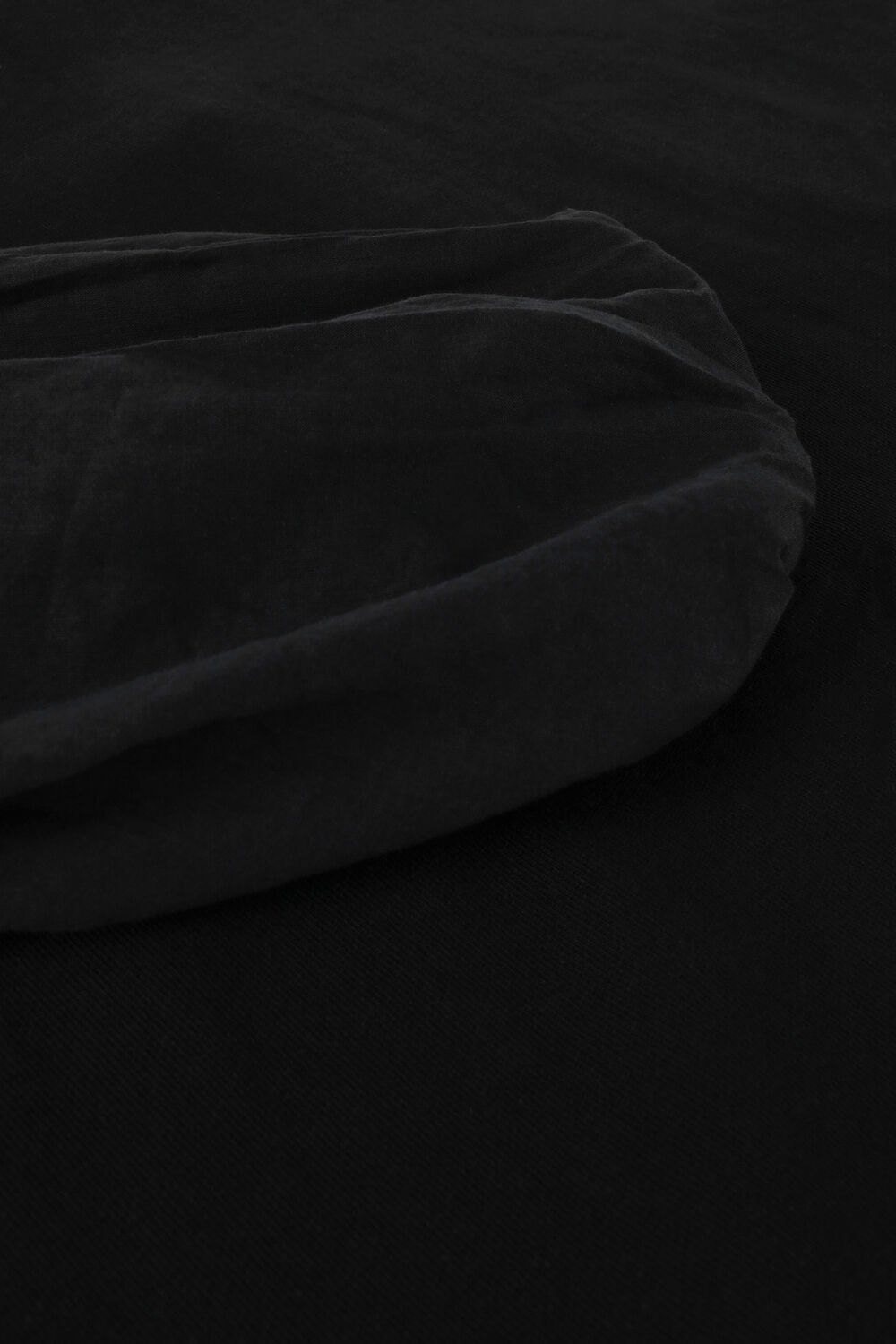 Zwarte 10DAYS Trui SOFT SWEATER VOILE - large