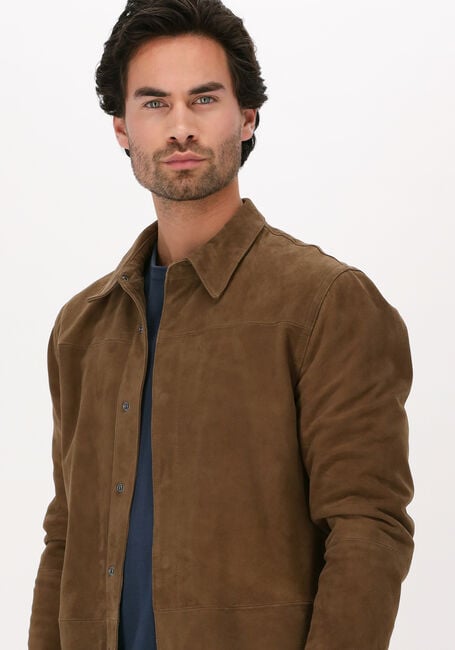 Olijf GOOSECRAFT Overshirt WAYNE SHIRT - large