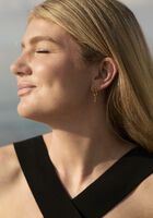 Goudkleurig OMODA ATELIER Oorbellen EARRINGS X IRIS - medium