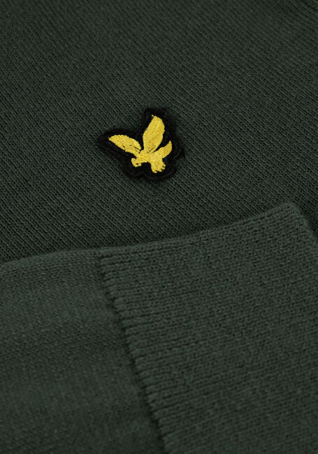 Groene LYLE & SCOTT Trui COTTON CREW NECK JUMPER - large