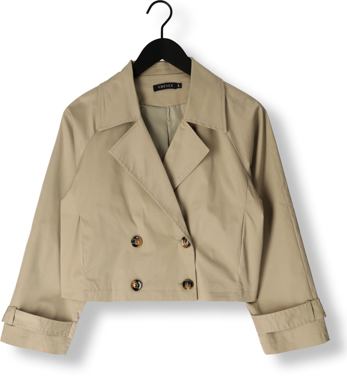 YDENCE Dames Jassen Coat Olive Khaki