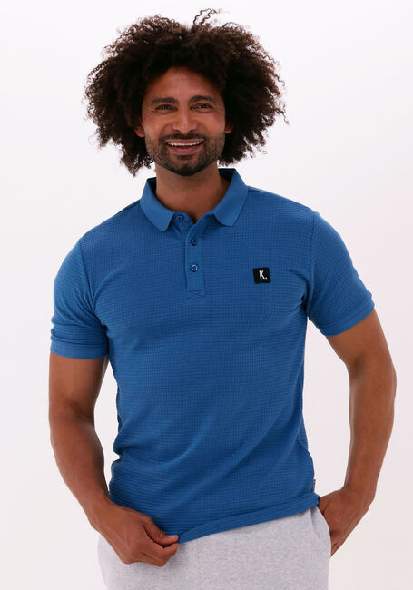 Blauwe KULTIVATE Polo PL MANNY - large