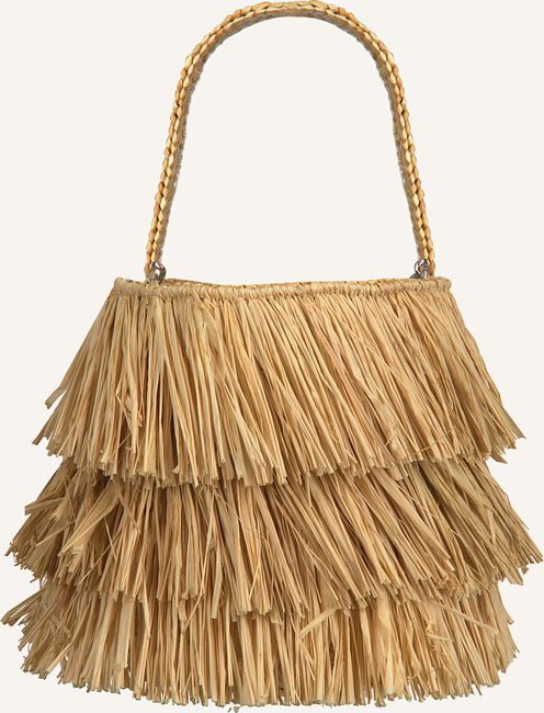 Beige BECKSONDERGAARD Handtas FRINGE KULLU BAG Beige BECKSONDERGAARD Handtas FRINGE KULLU BAG - large