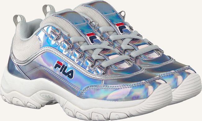 Zilveren FILA Lage sneakers STRADA LOW KIDS Zilveren FILA Lage sneakers STRADA LOW KIDS - large