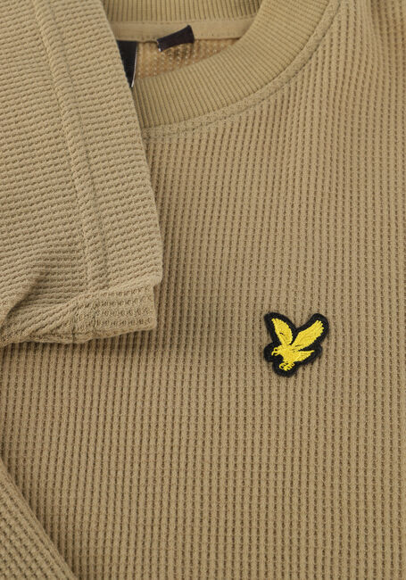 Zand LYLE & SCOTT T-shirt WAFFLE T-SHIRT - large