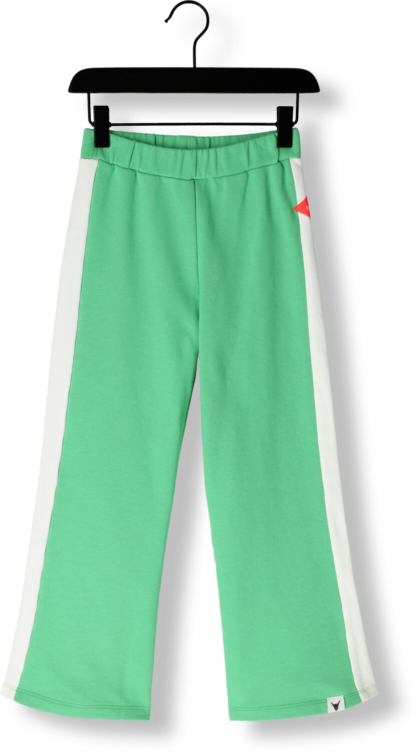 ALIX MINI Meisjes Broeken Knitted Wide Leg Sweat Pants Groen