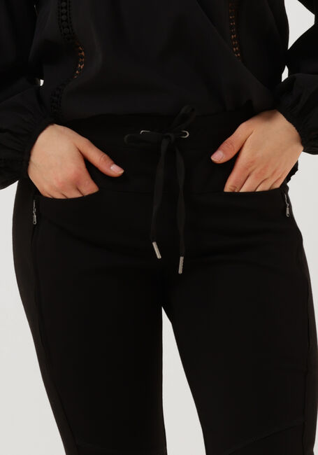 Zwarte SUMMUM Joggingbroek TROUSERS SPORTY PUNTO MILANO (4S1915) - large