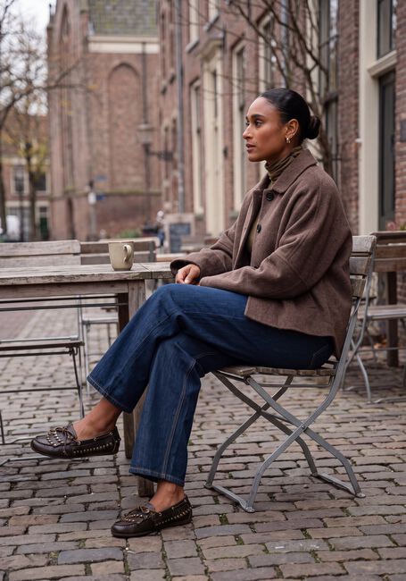 Groene AMERICAN VINTAGE Top MASSACHUSETTS - large