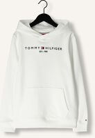 Witte TOMMY HILFIGER Trui U CORP LOGO ESS HOODIE Witte TOMMY HILFIGER Trui U CORP LOGO ESS HOODIE - medium