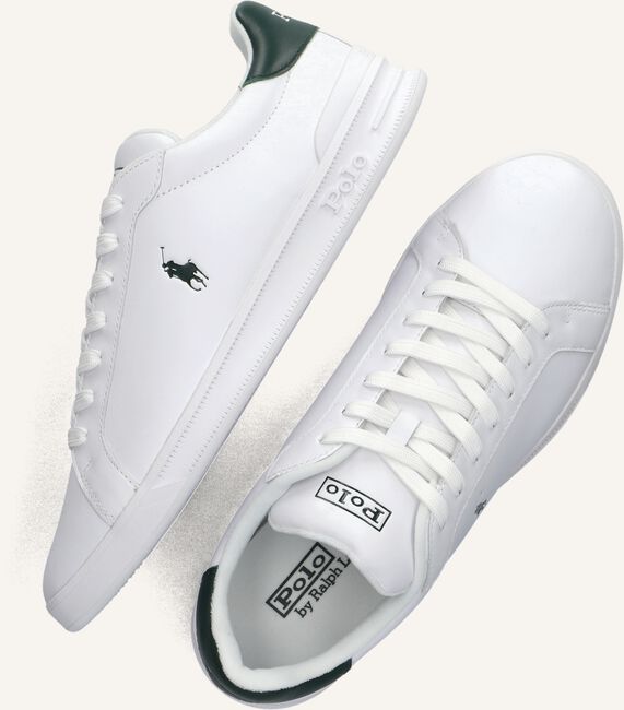 Witte POLO RALPH LAUREN Lage sneakers HRT COURT II Witte POLO RALPH LAUREN Lage sneakers HRT COURT II - large