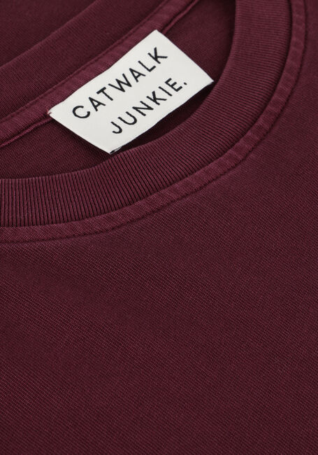 bordeaux catwalk junkie t-shirt loose fit tshirt