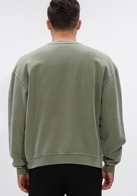 Khaki AMERICAN VINTAGE Sweater PLIZZY CREW - large