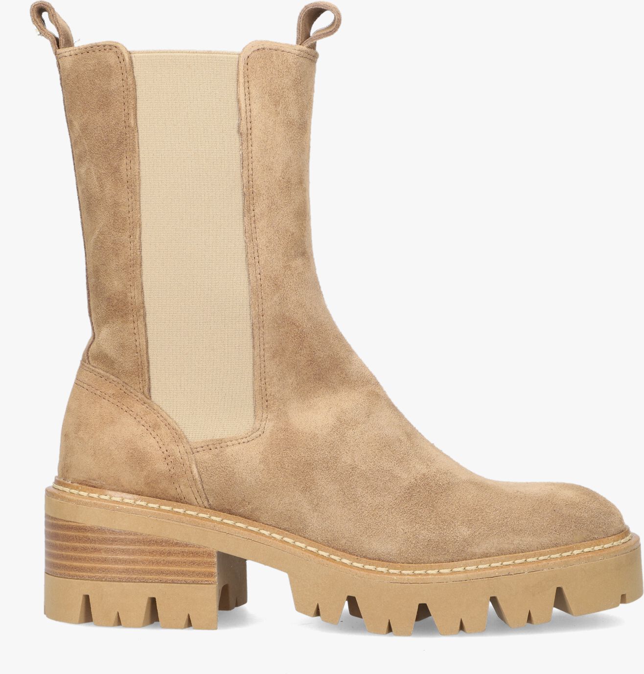Camel NOTREV Chelsea boots AN144 Omoda