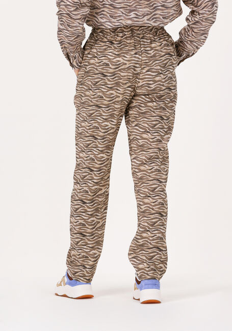 Bruine SCOTCH & SODA Pantalon ELASTICATED MID-RISE REGULAR-LENGTH PANTS - large