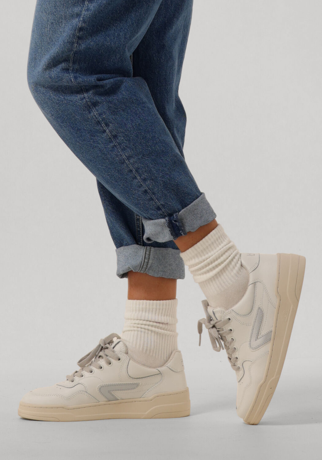 Witte HUB Lage sneakers COURT-Z - large