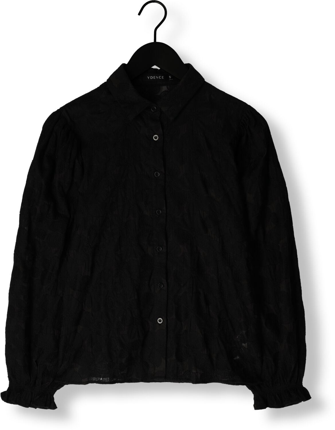 YDENCE Dames Blouses Blouse Birdie Zwart