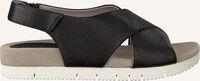 Zwarte UNISA Platte sandalen CESTA - medium
