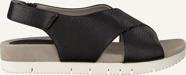 Zwarte UNISA Platte sandalen CESTA Zwarte UNISA Platte sandalen CESTA - large