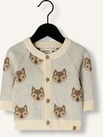 Beige LIL' ATELIER Vest NBMLAMOE LS KNIT CARD LIL Beige LIL' ATELIER Vest NBMLAMOE LS KNIT CARD LIL - medium
