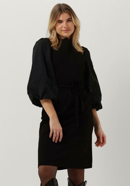 Zwarte SUMMUM Mini jurk DRESS PUNTO MILANO - large