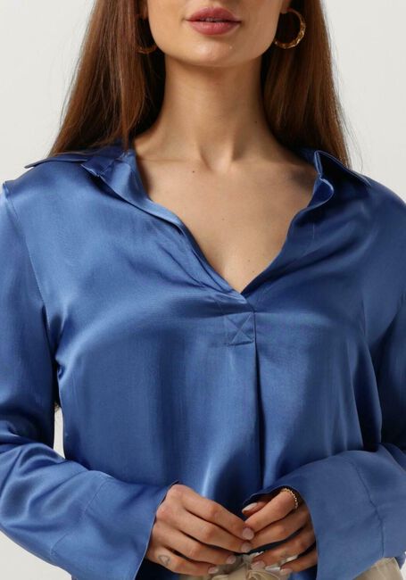 Blauwe SEMICOUTURE Blouses TIMOTHA - large
