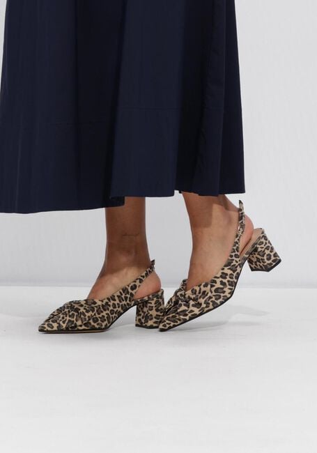 Beige NOTRE-V Slingbacks 35503 - large