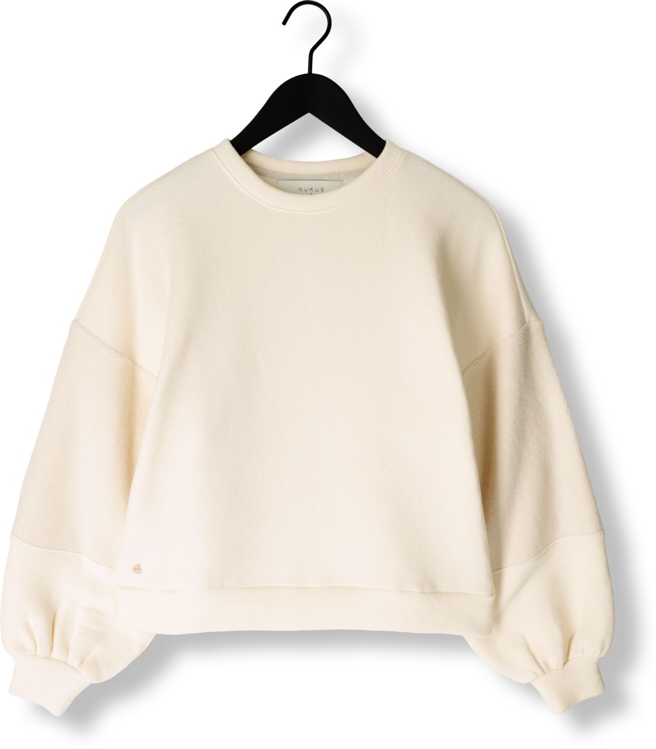 NUKUS Dames Truien & Vesten Amadora Pullover Teddy Wit