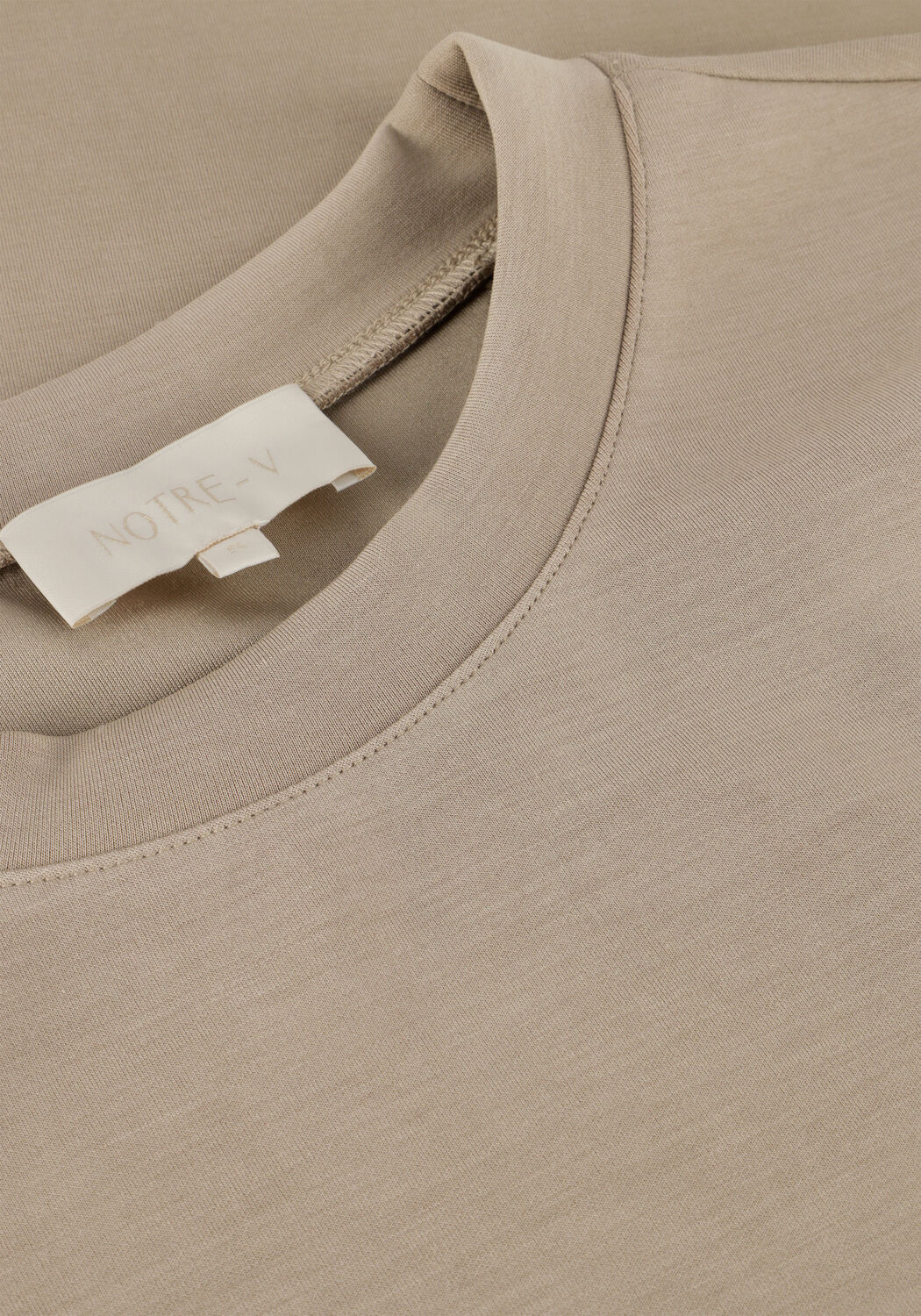 Taupe NOTRE-V T-shirt NV-FLETA - large
