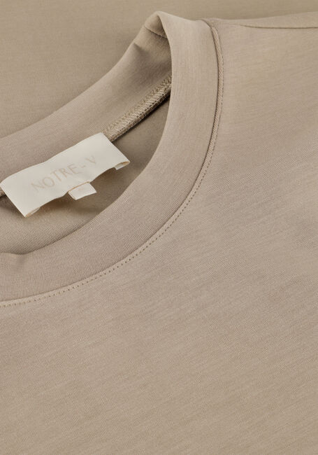 Taupe NOTRE-V T-shirt NV-FLETA Taupe NOTRE-V T-shirt NV-FLETA - large