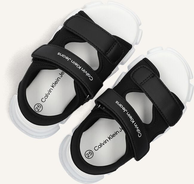 Zwarte CALVIN KLEIN Platte sandalen 83022 Zwarte CALVIN KLEIN Platte sandalen 83022 - large
