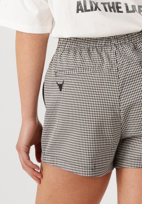 Zwarte ALIX THE LABEL Korte broek LADIES WOVEN BOUCLE SHORTS - large