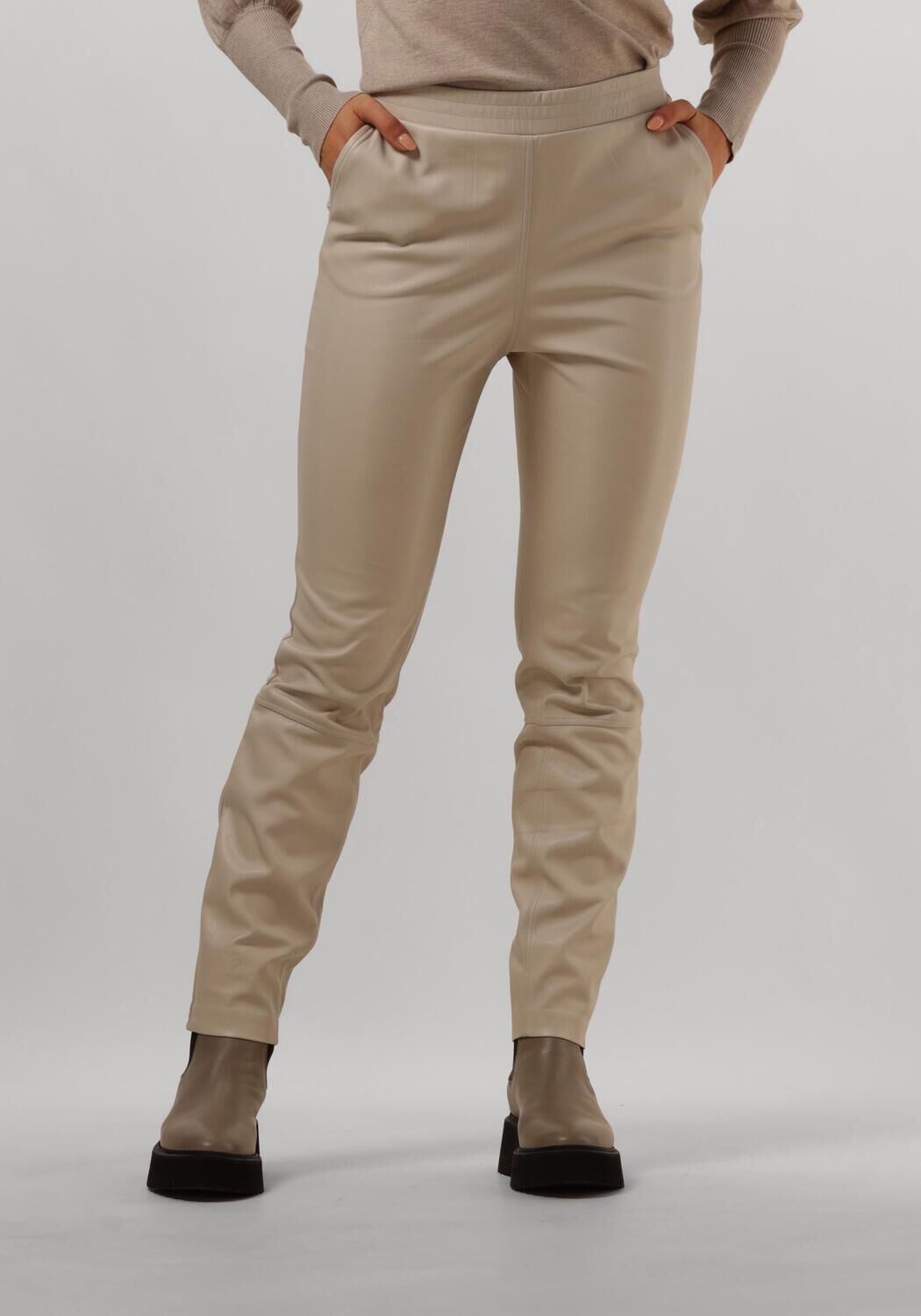 Moscow Beige Pantalon voor Stijlvolle Outfits Beige Dames