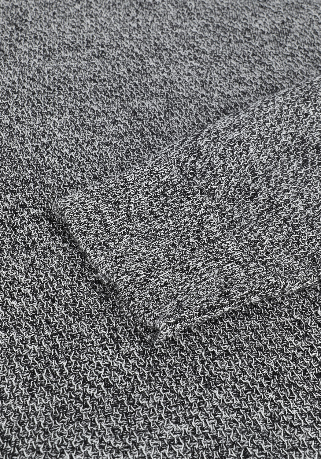 Zwarte SELECTED MEN Trui SLHEKLON LS KNIT CREW W CAMP - large