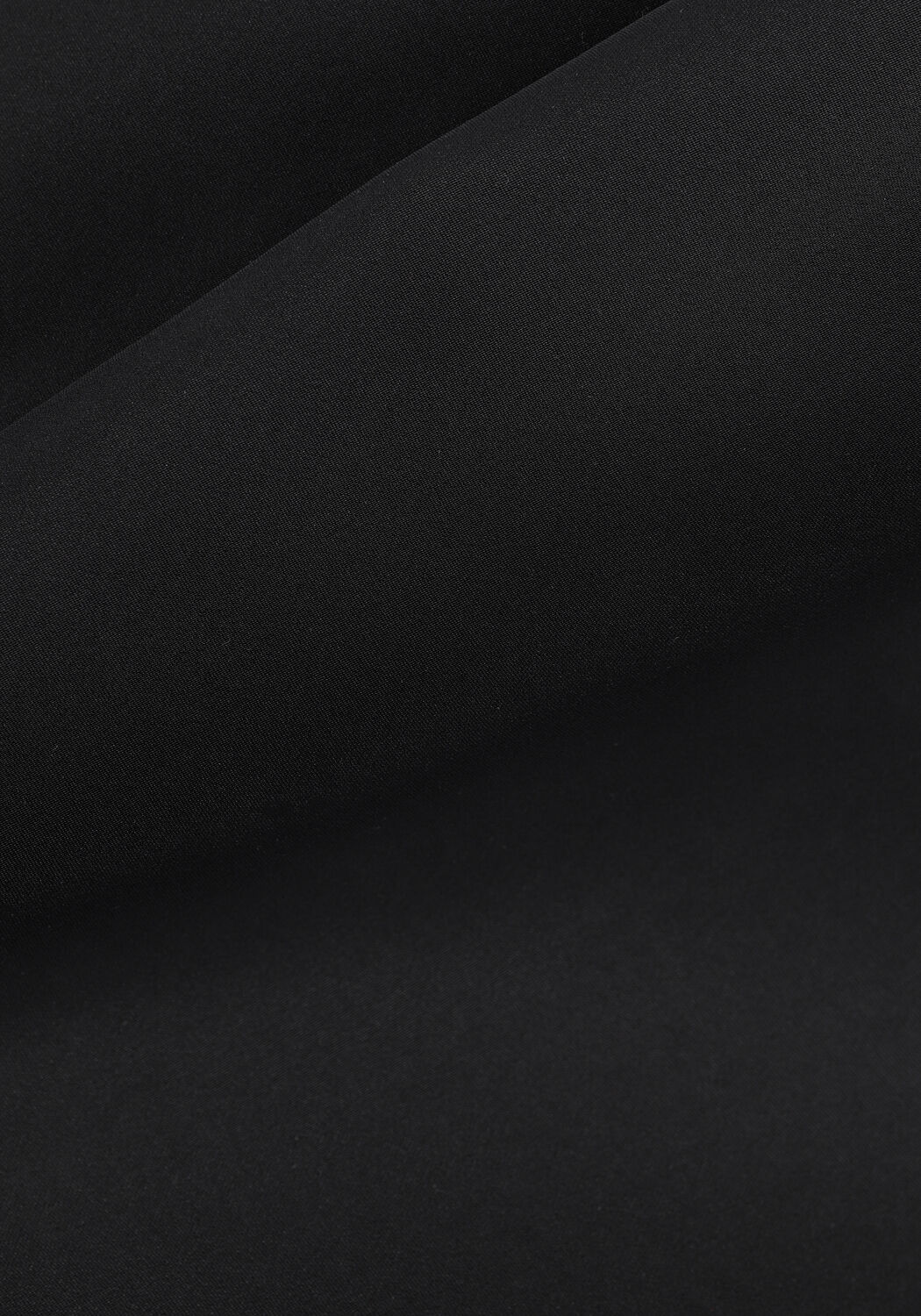 Zwarte VANILIA Midi jurk REVER SHIRT DRESS - large