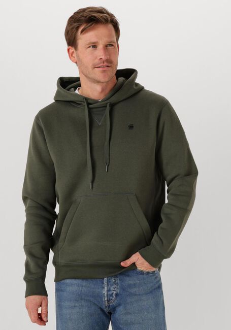 Donkergroene G-STAR RAW Sweater PREMIUM CORE HDD SW L\S - large