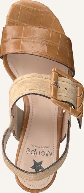 Beige MARIPE Platte sandalen 30428 Beige MARIPE Platte sandalen 30428 - large