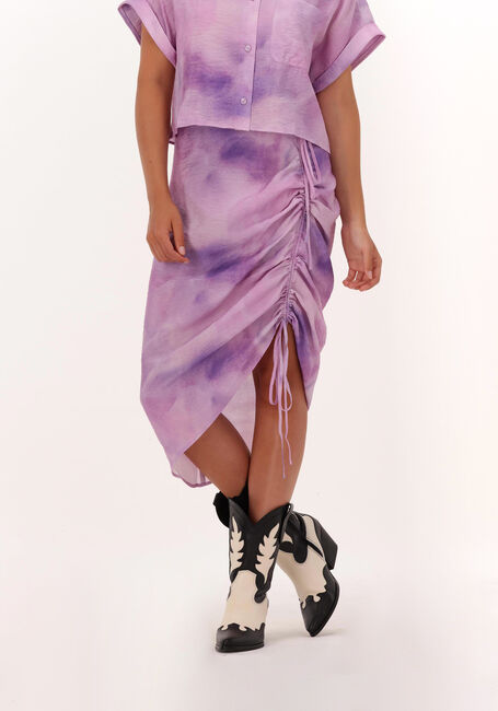 Paarse CATWALK JUNKIE Midirok SK SUMMER CLOUDS - large