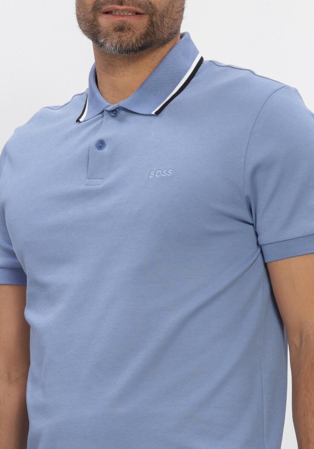Blauwe BOSS GREEN Polo PL_JOIN PADDY - large