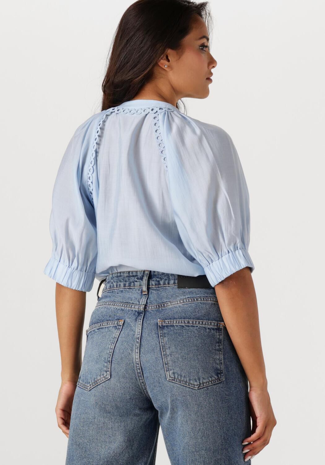 COPENHAGEN MUSE Dames Tops & T-shirts Cm Molly Shirt Lichtblauw