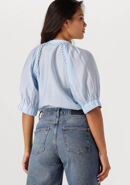 Lichtblauwe COPENHAGEN MUSE Top CM MOLLY SHIRT - large