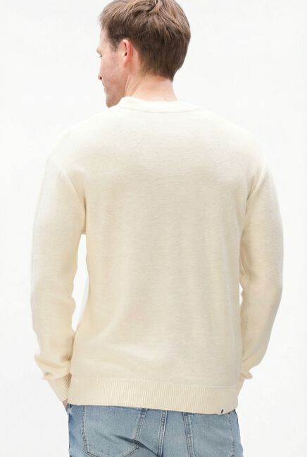 Beige ANERKJENDT Trui AKEBBE COTTON/SILK KNIT - large