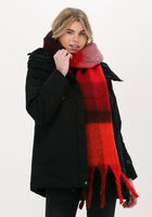 Rode YEHWANG Sjaal SJAAL MET FRANJES - medium