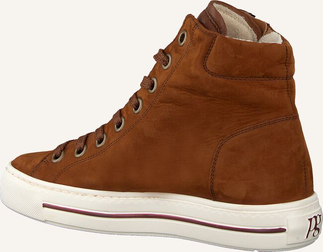 Cognac PAUL GREEN Hoge sneakers 4024 Cognac PAUL GREEN Hoge sneakers 4024 - large