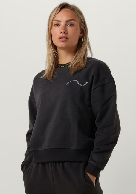 Donkergrijze CATWALK JUNKIE Sweater SW BE GOOD DO GOOD - large