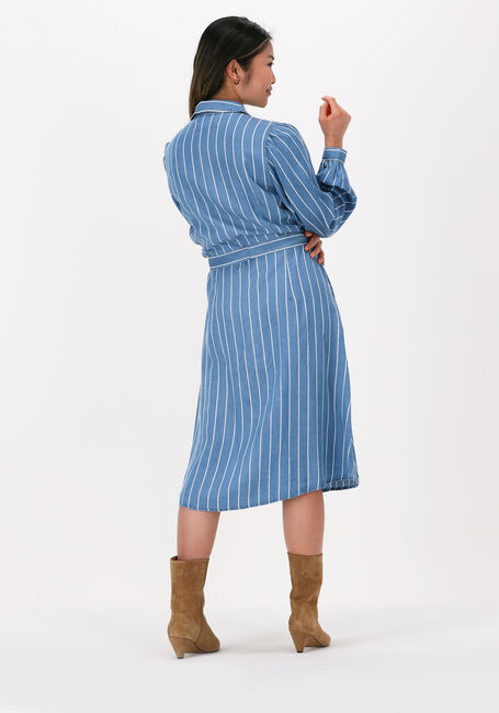 Blauwe LOLLYS LAUNDRY Midi jurk KAMMA - large