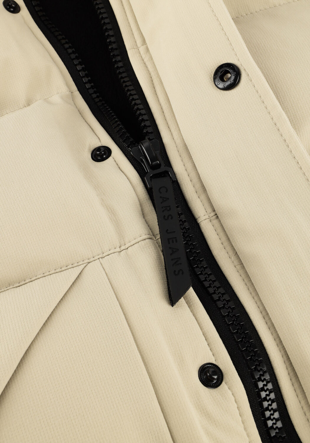 Beige CARS JEANS Gewatteerde jas CAMDEN - large