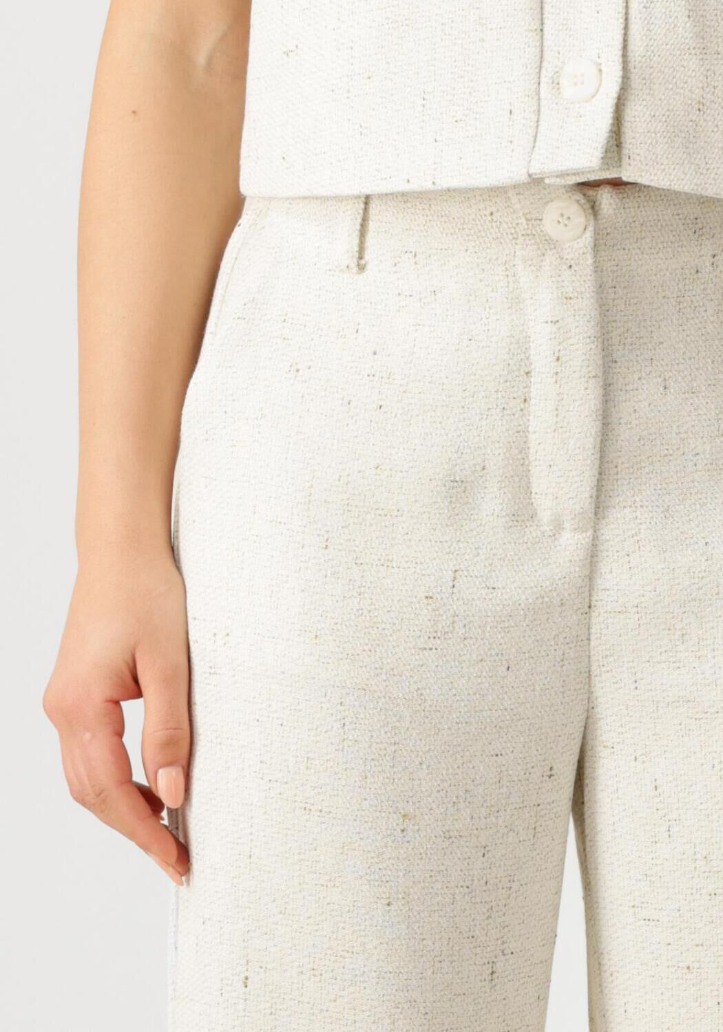 YDENCE Dames Broeken Pants Leona (tall) Beige TALL