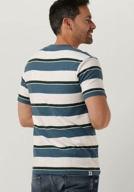 Blauwe ANERKJENDT T-shirt AKKIKKI S/S STRIPE FROTTE - large